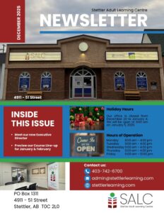 1 - Stettler Adult Learning Centre